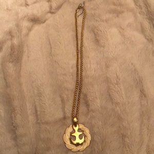 Vintage Napier Anchor pendant necklace NWT
